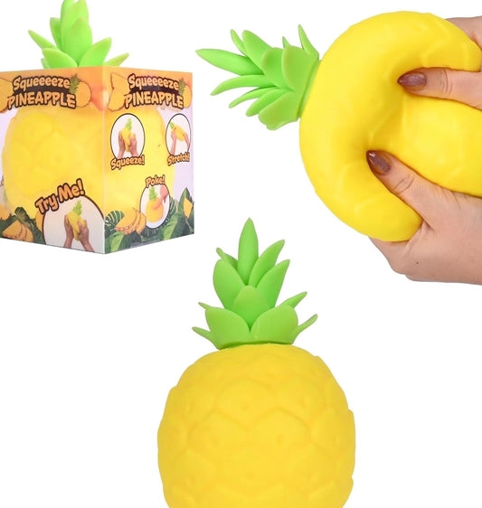 Sunny Days Entertainment Toymendous Squishy Pineapple Stress Relief Toy