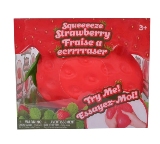 The Sunny Days Entertainment Toymendous Squishy strawberry Relief Toy