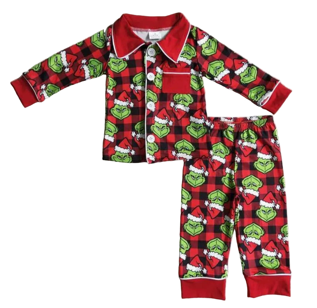 The Grinch Matching Family Pjs
