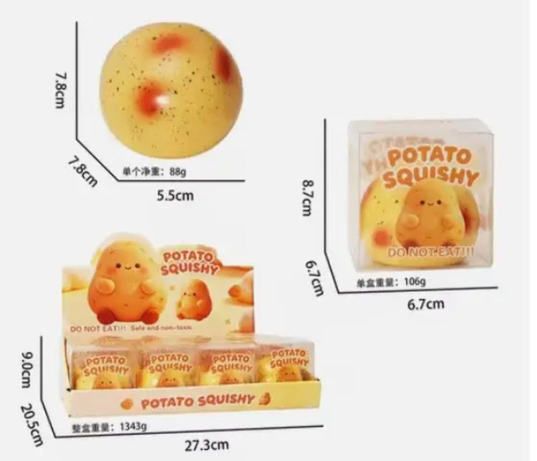 CRUNCHY Potatoe Squishy