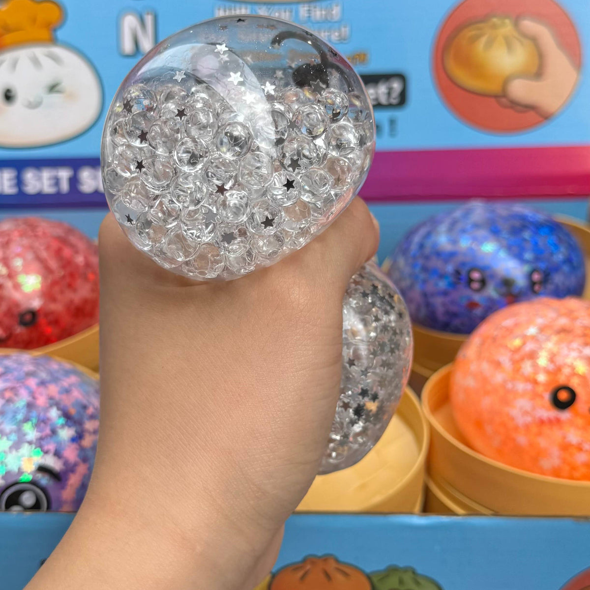 Orby Star Confetti Dumpling | A036