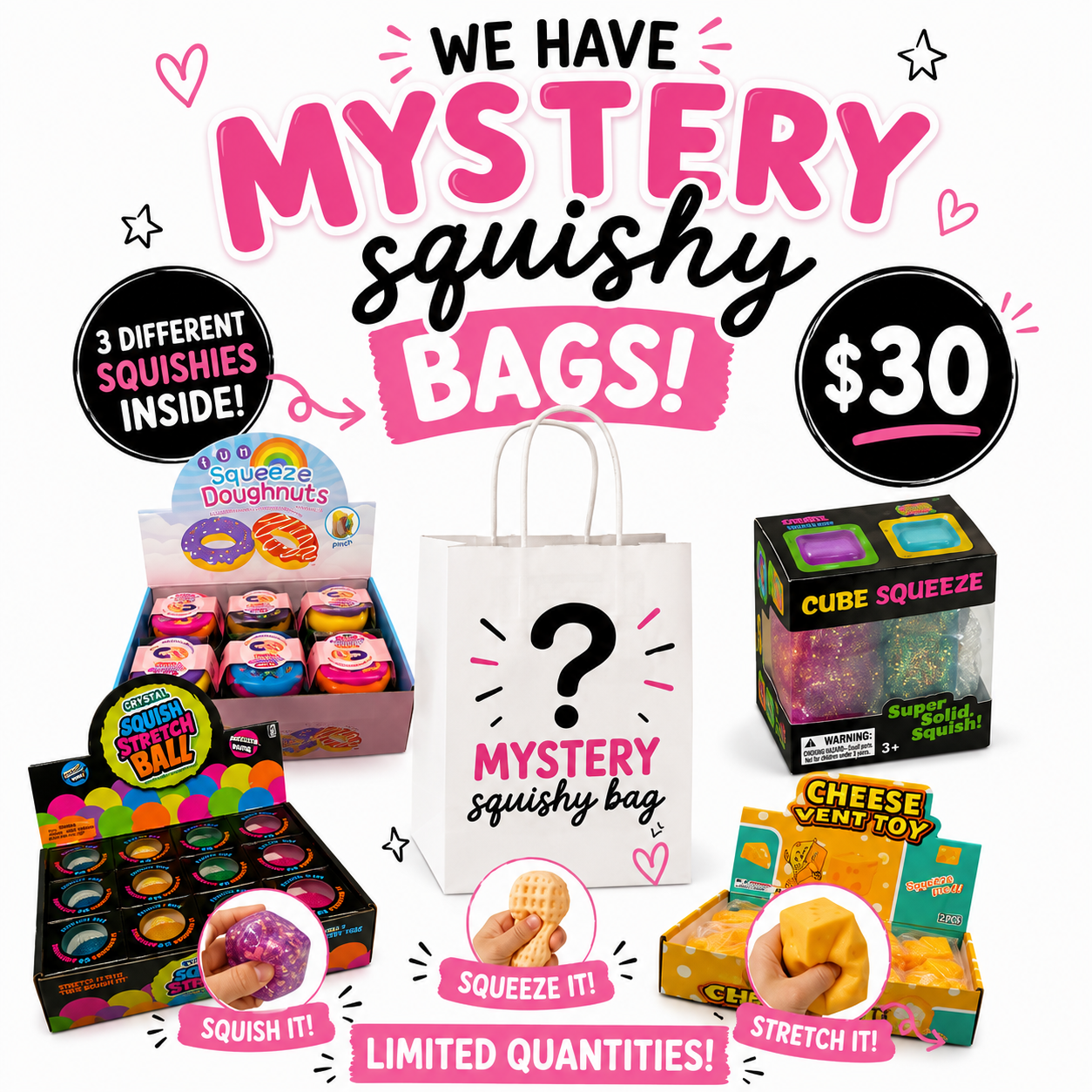 Mystery Squishy Bags