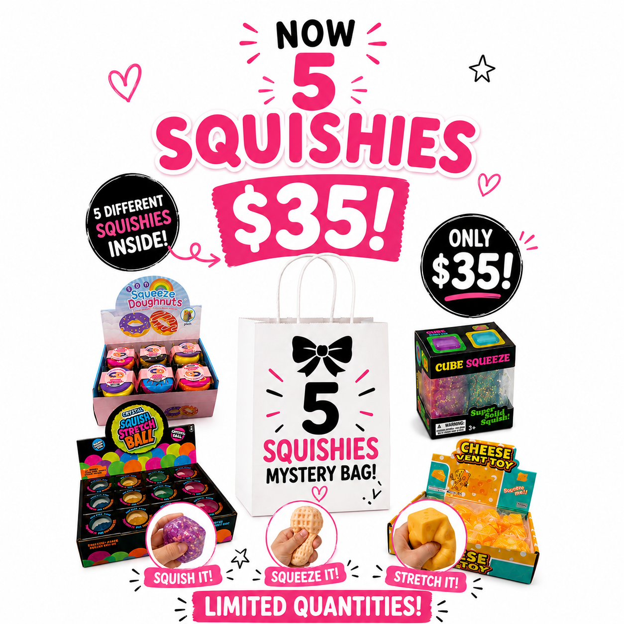 Mystery Squishy Bags