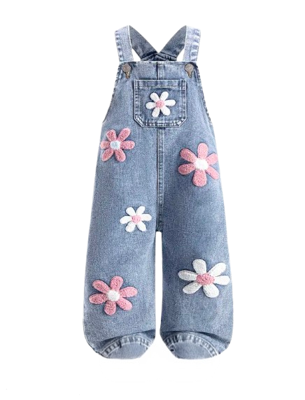 Floral Overalls