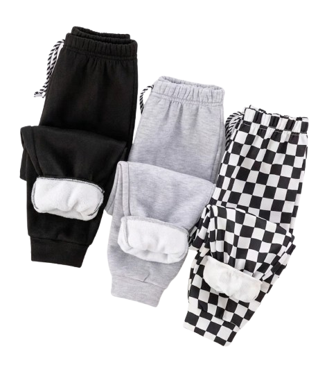 Fleece track pants